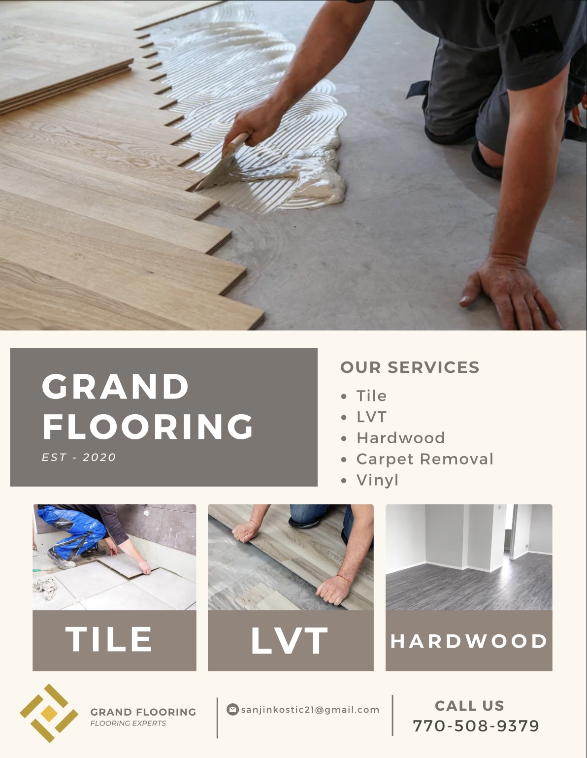 Grand Flooring Flyer